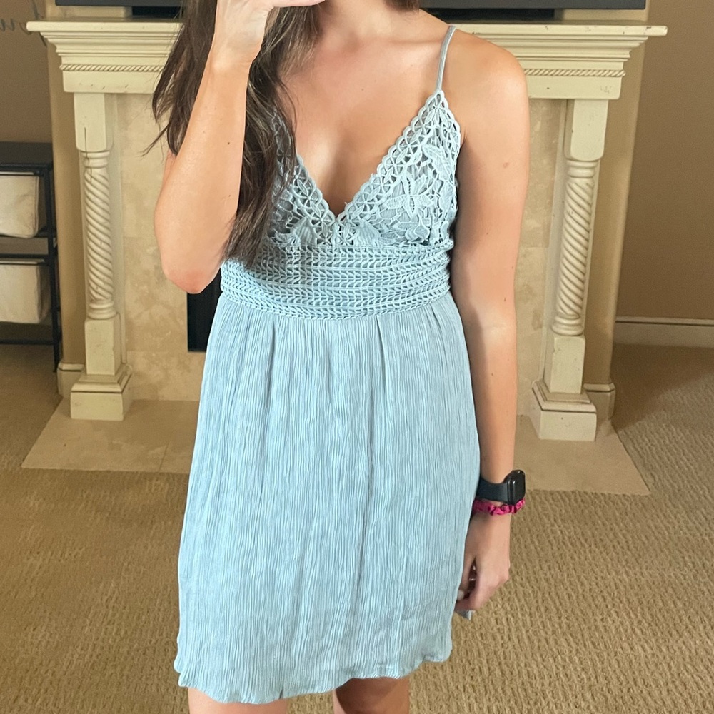 Pink Lily Boutique Crochet Sundress